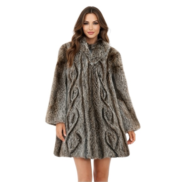 Jackets & Blazers - Vintage Fur Coat